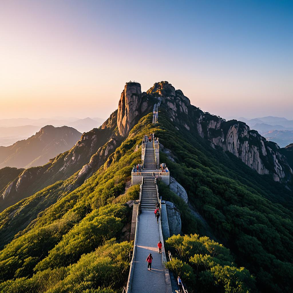 探索山东泰山：五岳独尊的自然奇观与千年文化之旅